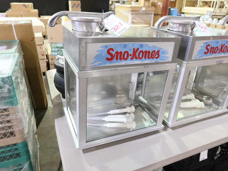 GOLD MEDAL DELUXE ICE SHAVER 1002 BREWERY EQUIPMENT, BUILDING INVENTORY, TOOLS