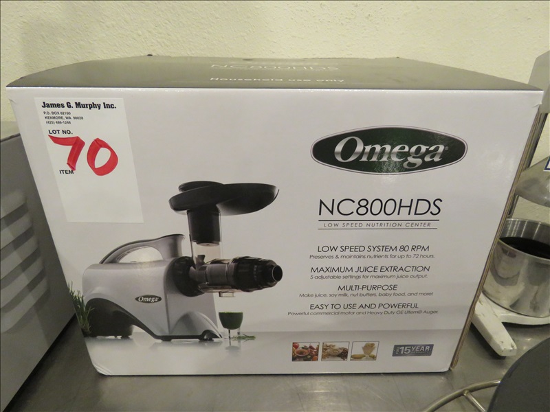 OMEGA NC800 HDS MONARCH TRADING CORPORATION ONLINE ONLY James G